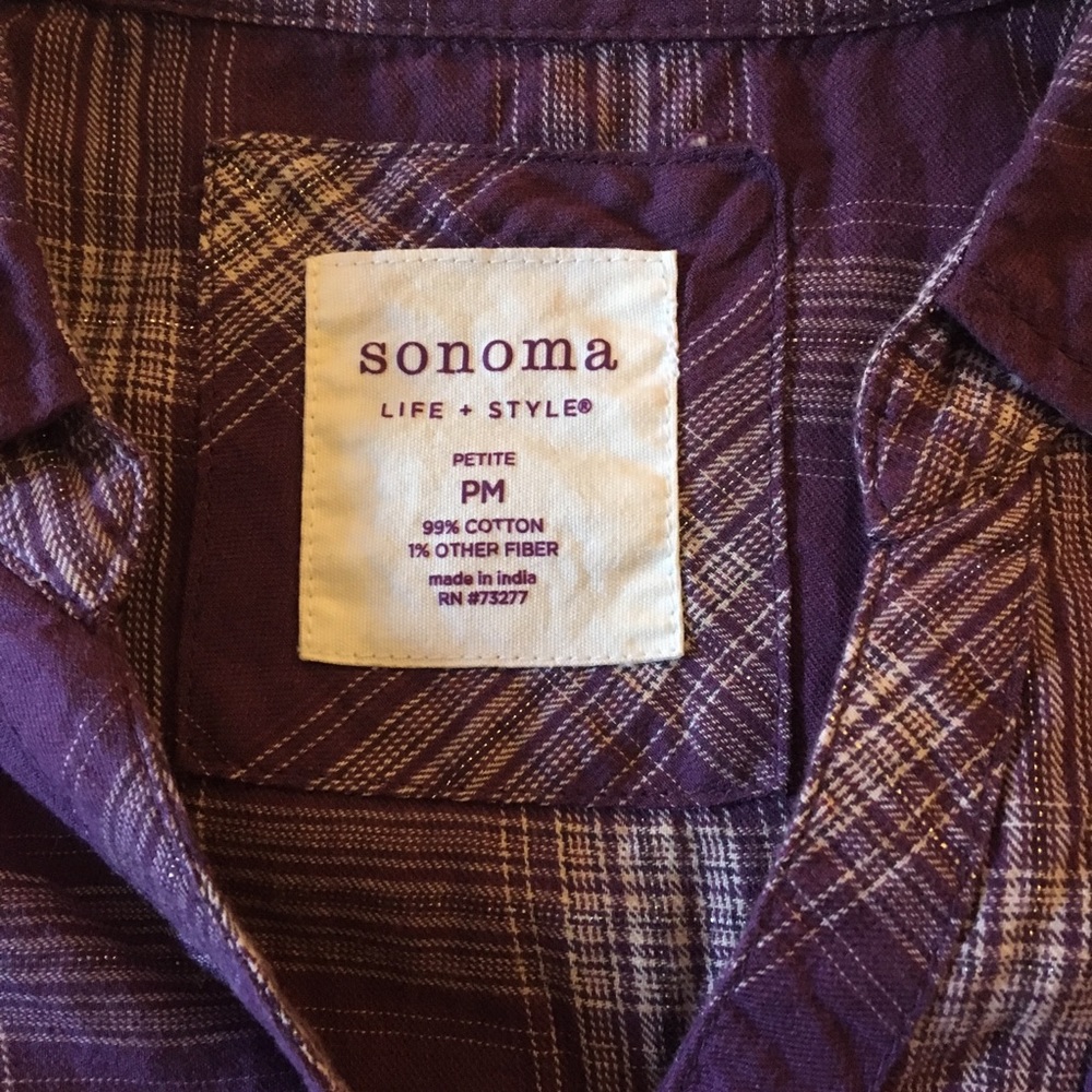 Purple Button-Up - image 2